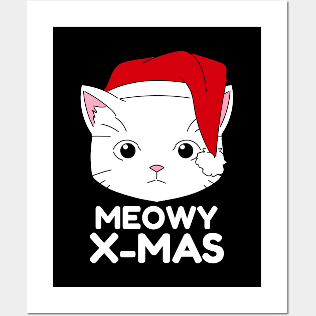 Christmas Cat Wall Art by MONMON-75